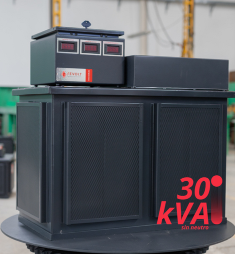 30 KVA | Regulador 2Φ sin neutro 220V