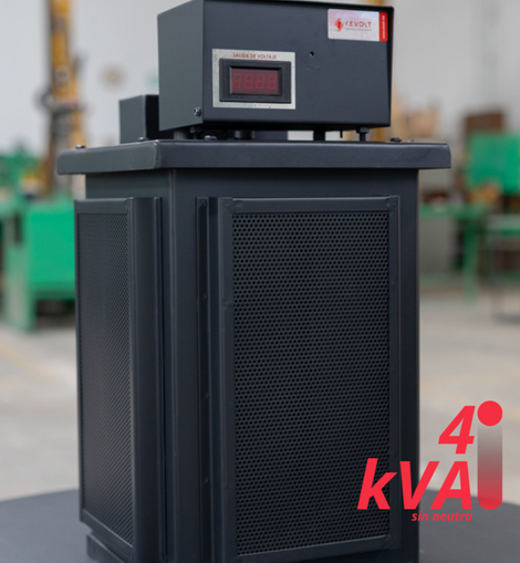 4 KVA | REGULADOR 2Φ SIN NEUTRO 220V